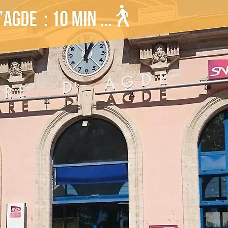 Le Charmy Blue * Wifi * Centre Historique Apartamento Agde